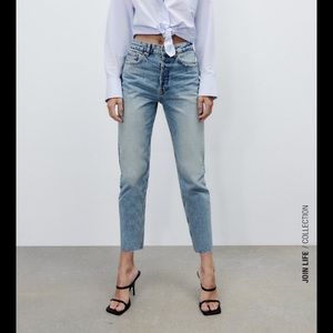 Zara Straight Leg Jeans